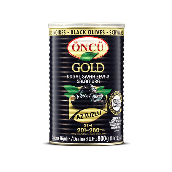 Salamura Siyah Zeytin xl-l 800 gr Gold